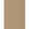 Mexen Strito 01 Strio 01 Fluted Wall Panels 280 x 14.5 cm (2 pcs), Cappuccino - S120-280-01-304