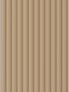 Mexen Strito 01 Strio 01 Fluted Wall Panels 280 x 14.5 cm (2 pcs), Cappuccino - S120-280-01-304