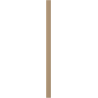Mexen Strito 01 Strio 01 Fluted Wall Panels 280 x 14.5 cm (2 pcs), Cappuccino - S120-280-01-304