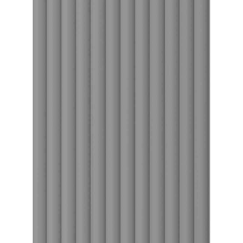 Mexen Strito 01 Strio 01 ribbed wall slats 280 x 14.5 cm (2 pcs), dark gray - S120-280-01-306