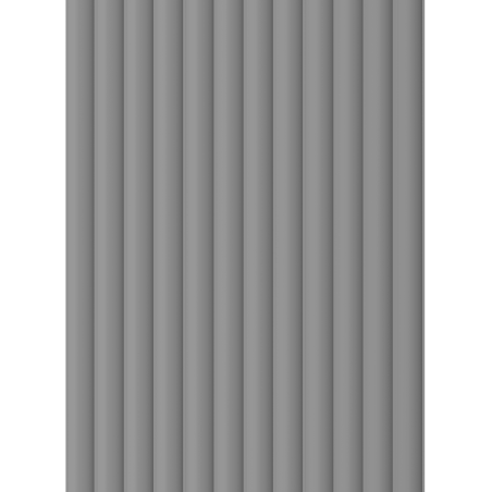 Mexen Strito 01 Strio 01 ribbed wall slats 280 x 14.5 cm (2 pcs), dark gray - S120-280-01-306