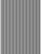 Mexen Strito 01 Strio 01 ribbed wall slats 280 x 14.5 cm (2 pcs), dark gray - S120-280-01-306