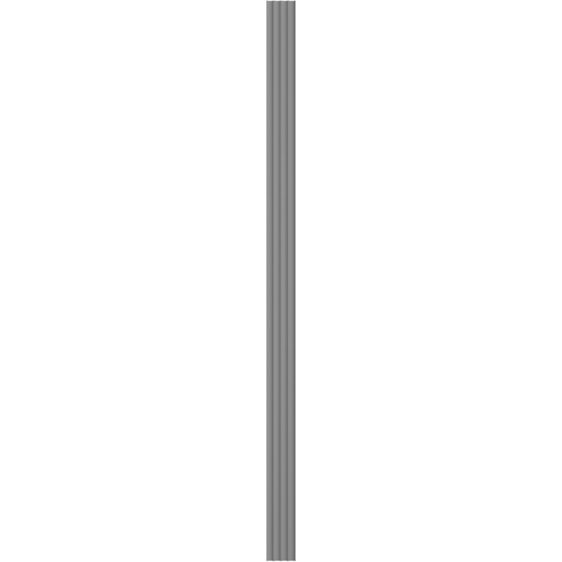 Mexen Strito 01 Strio 01 ribbed wall slats 280 x 14.5 cm (2 pcs), dark gray - S120-280-01-306