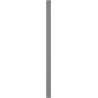 Mexen Strito 01 Strio 01 ribbed wall slats 280 x 14.5 cm (2 pcs), dark gray - S120-280-01-306