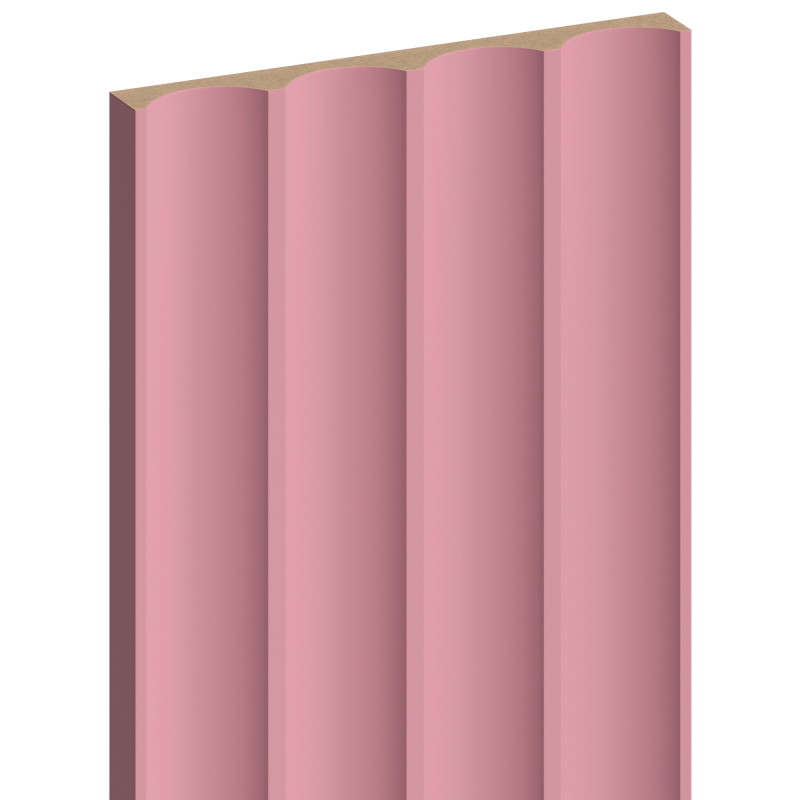 Mexen Strito 01 Strio 01 Grooved Wall Slats 280 x 14.5 cm (2 pcs), Pink - S120-280-01-307
