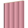 Mexen Strito 01 Strio 01 Grooved Wall Slats 280 x 14.5 cm (2 pcs), Pink - S120-280-01-307