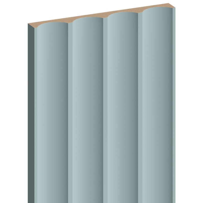 Mexen Strito 01 Strio 01 Grooved Wall Slats 280 x 14.5 cm (2pcs), Gray Blue - S120-280-01-308