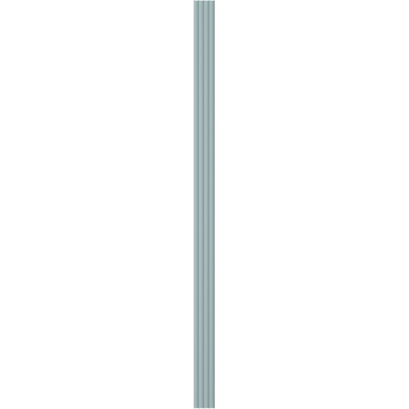 Mexen Strito 01 Strio 01 Grooved Wall Slats 280 x 14.5 cm (2pcs), Gray Blue - S120-280-01-308