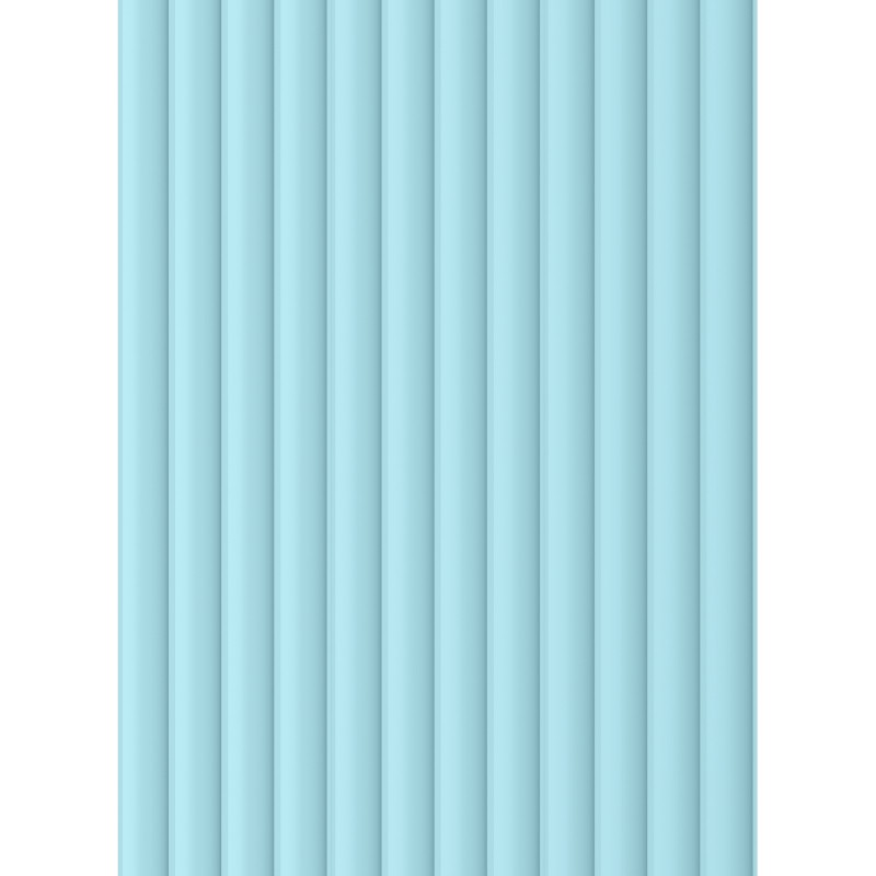 Mexen Strito 01 Strio 01 ribbed wall slats 280 x 14.5 cm (2pcs), blue - S120-280-01-309
