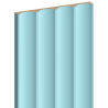 Mexen Strito 01 Strio 01 ribbed wall slats 280 x 14.5 cm (2pcs), blue - S120-280-01-309