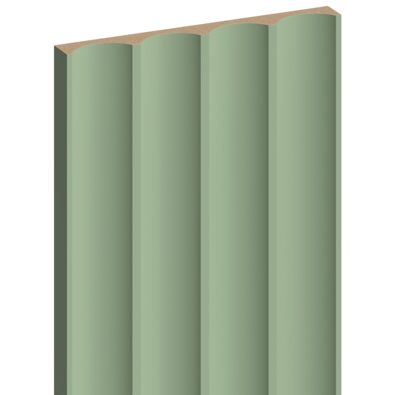 Mexen Strito 01 Strio 01 Fluted Wall Slats 280 x 14.5 cm (2 pieces), Sage - S120-280-01-310