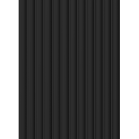 Mexen Strito 01 Strio 01 Grooved Wall Slats 280 x 14.5 cm (2 pcs), Black - S120-280-01-311