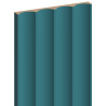 Mexen Strito 01 Strio 01 Wall Slats Grooved 280 x 14.5 cm (2 pieces), Dark Turquoise - S120-280-01-312