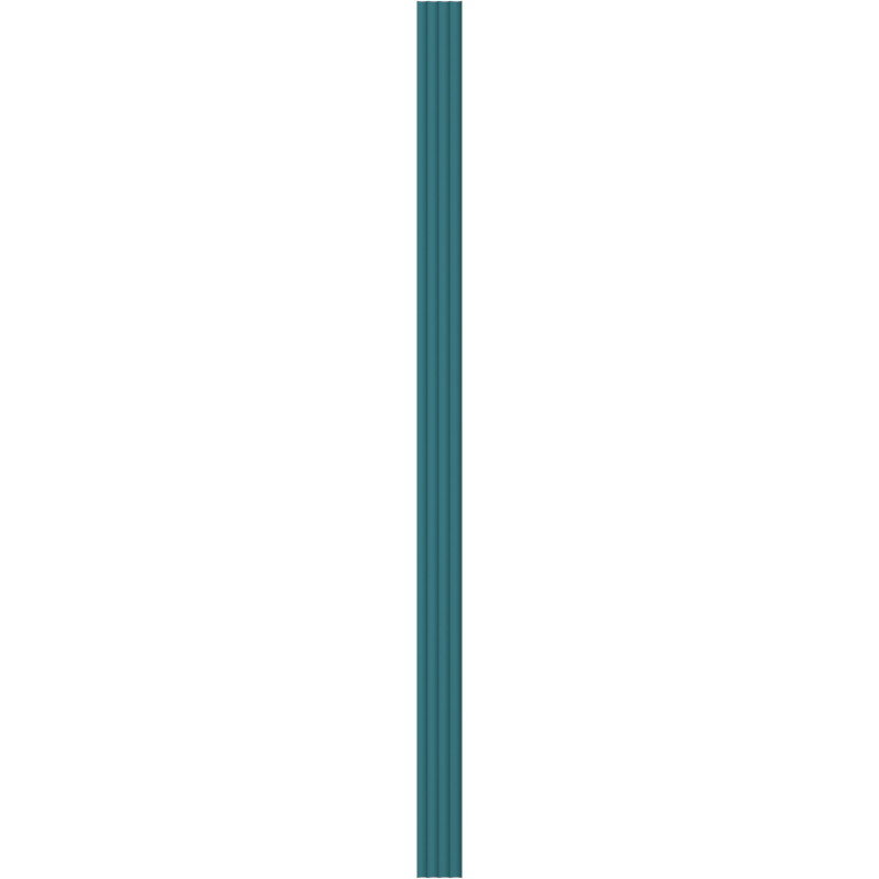 Mexen Strito 01 Strio 01 Wall Slats Grooved 280 x 14.5 cm (2 pieces), Dark Turquoise - S120-280-01-312