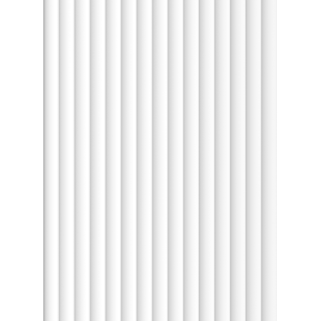 Mexen Strio 02 grooved wall slats 280 x 14.5 cm (2 pcs), white - S120-280-02-301