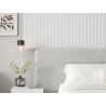 Mexen Strio 02 grooved wall slats 280 x 14.5 cm (2 pcs), white - S120-280-02-301