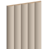 Mexen Strio 02 grooved wall slats 280 x 14.5 cm (2pcs), cashmere - S120-280-02-302