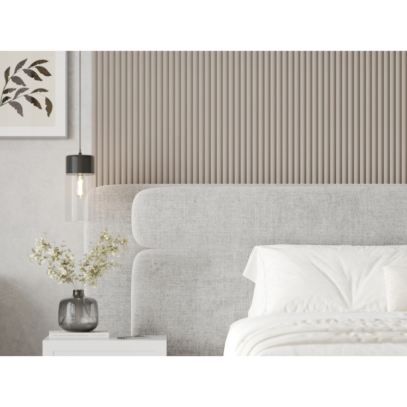 Mexen Strio 02 grooved wall slats 280 x 14.5 cm (2pcs), cashmere - S120-280-02-302