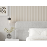 Mexen Strio 02 ribbed wall slats 280 x 14.5 cm (2 pcs), beige - S120-280-02-303
