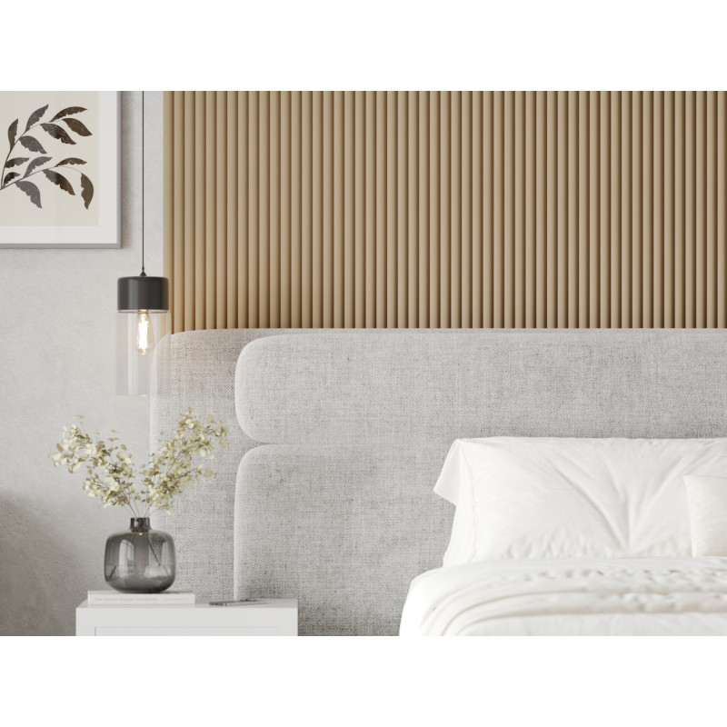 Mexen Strio 02 grooved wall slats 280 x 14.5 cm (2 pcs), cappuccino - S120-280-02-304