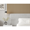 Mexen Strio 02 grooved wall slats 280 x 14.5 cm (2 pcs), cappuccino - S120-280-02-304