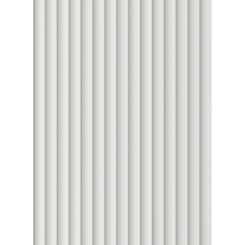 Mexen Strio 02 grooved wall slats 280 x 14.5 cm (2 pcs), light gray - S120-280-02-305