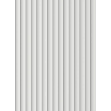 Mexen Strio 02 grooved wall slats 280 x 14.5 cm (2 pcs), light gray - S120-280-02-305