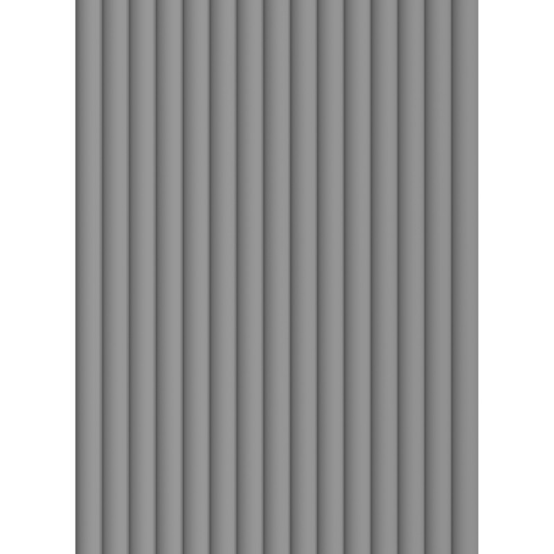 Mexen Strio 02 grooved wall slats 280 x 14.5 cm (2 pcs), dark gray - S120-280-02-306