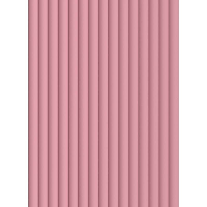 Mexen Strio 02 grooved wall slats 280 x 14.5 cm (2 pieces), pink - S120-280-02-307