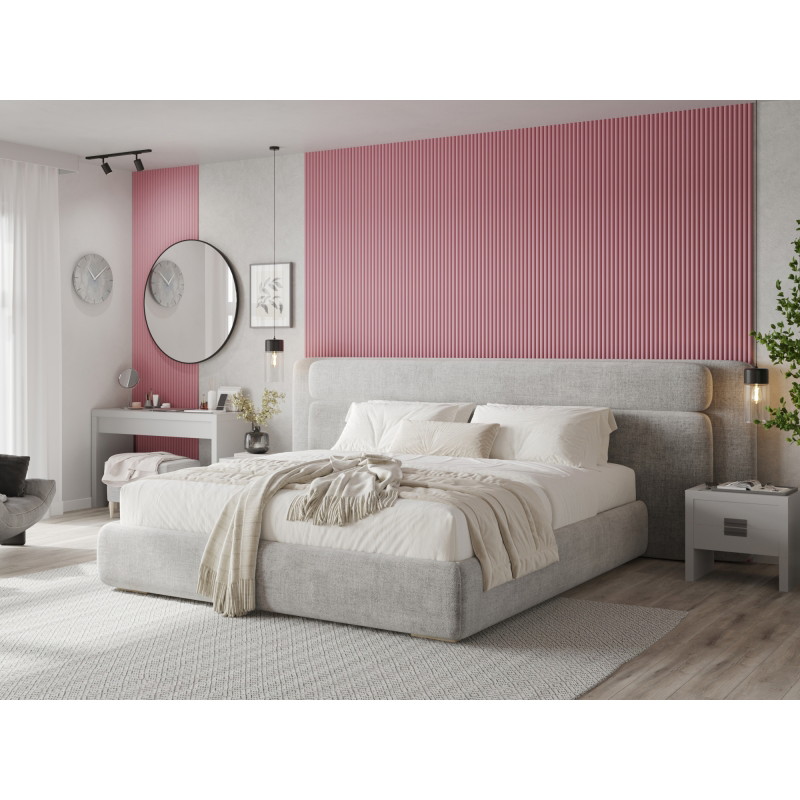 Mexen Strio 02 grooved wall slats 280 x 14.5 cm (2 pieces), pink - S120-280-02-307
