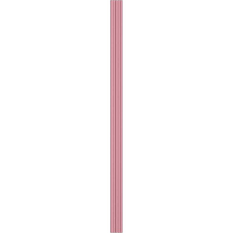 Mexen Strio 02 grooved wall slats 280 x 14.5 cm (2 pieces), pink - S120-280-02-307