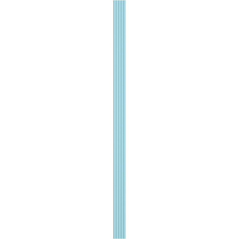 Mexen Strio 02 grooved wall slats 280 x 14.5 cm (2 pcs), blue - S120-280-02-309