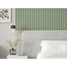 Mexen Strio 02 ribbed wall slats 280 x 14.5 cm (2 pcs), sage - S120-280-02-310