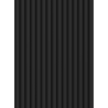 Mexen Strio 02 grooved wall slats 280 x 14.5 cm (2 pcs), black - S120-280-02-311