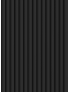 Mexen Strio 02 grooved wall slats 280 x 14.5 cm (2 pcs), black - S120-280-02-311