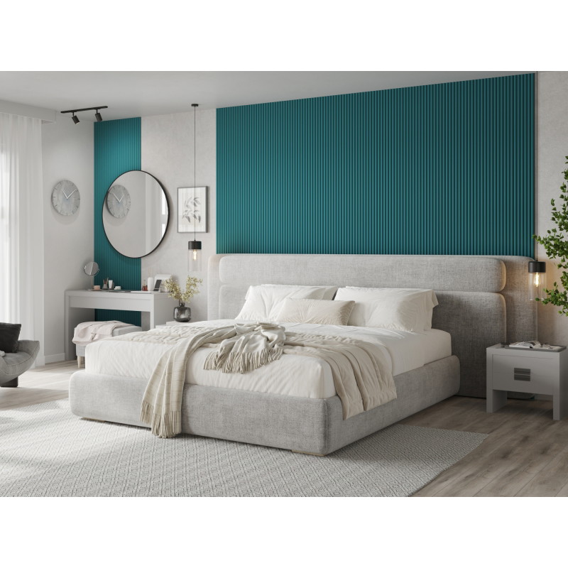 Mexen Strio 02 grooved wall slats 280 x 14.5 cm (2 pcs), dark turquoise - S120-280-02-312