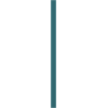 Mexen Strio 02 grooved wall slats 280 x 14.5 cm (2 pcs), dark turquoise - S120-280-02-312