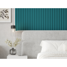 Mexen Strio 02 grooved wall slats 280 x 14.5 cm (2 pcs), dark turquoise - S120-280-02-312
