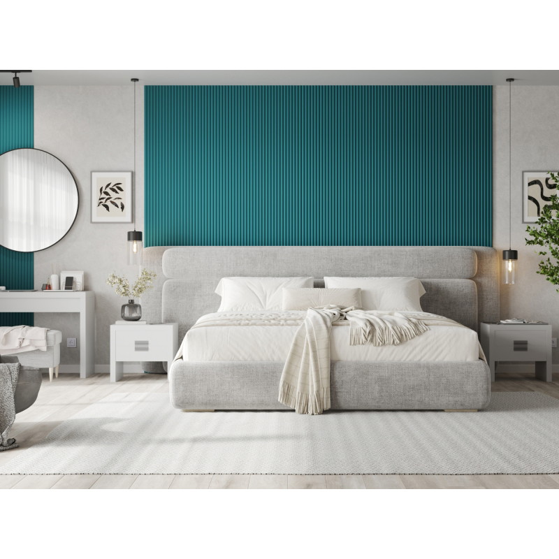 Mexen Strio 02 grooved wall slats 280 x 14.5 cm (2 pcs), dark turquoise - S120-280-02-312
