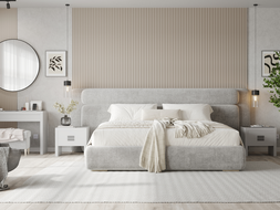 Mexen Strito 01 Strio 01 channeled wall slats 280 x 14.5 cm (2pcs), cashmere - S120-280-01-302
