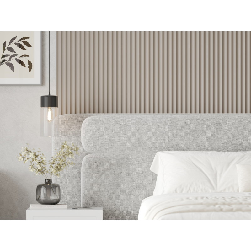 Mexen Strito 01 Strio 01 channeled wall slats 280 x 14.5 cm (2pcs), cashmere - S120-280-01-302