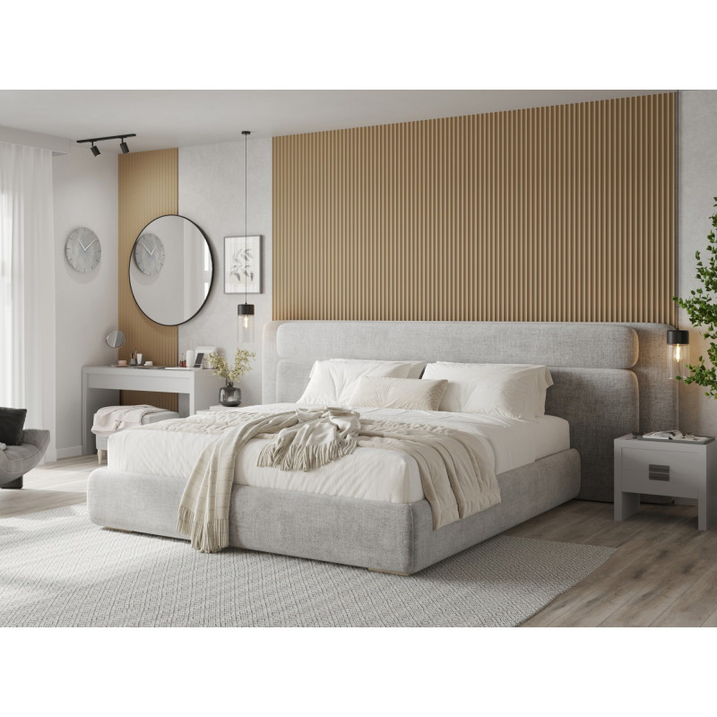 Mexen Strito 01 Strio 01 Fluted Wall Panels 280 x 14.5 cm (2 pcs), Cappuccino - S120-280-01-304