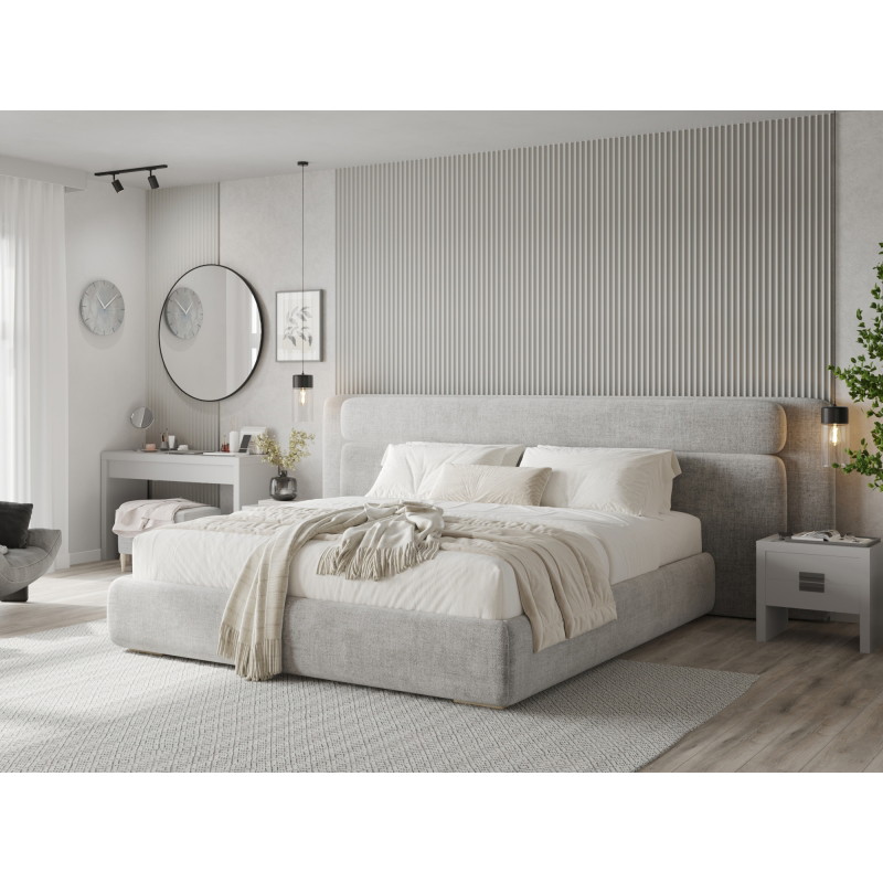 Mexen Strito 01 Strio 01 grooved wall slats 280 x 14.5 cm (2 pcs), light gray - S120-280-01-305