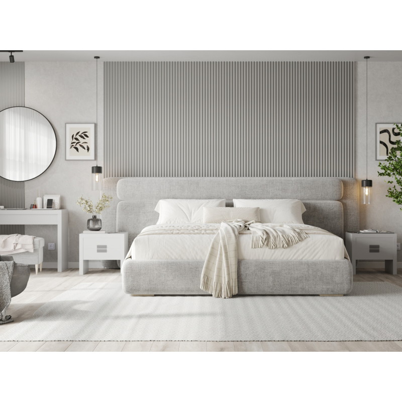 Mexen Strito 01 Strio 01 grooved wall slats 280 x 14.5 cm (2 pcs), light gray - S120-280-01-305