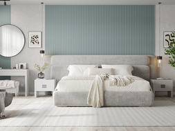 Mexen Strito 01 Strio 01 Grooved Wall Slats 280 x 14.5 cm (2pcs), Gray Blue - S120-280-01-308