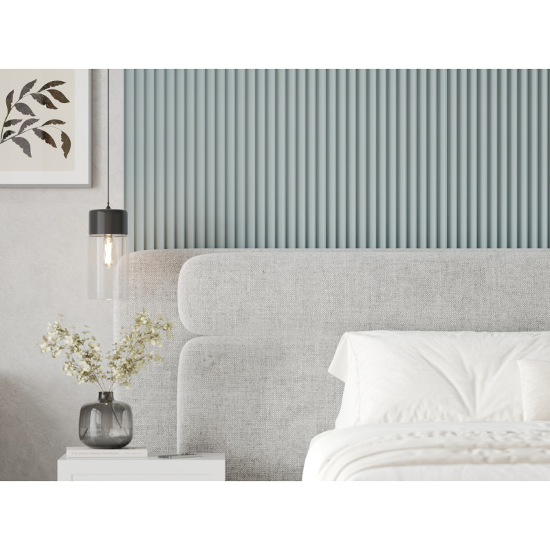 Mexen Strito 01 Strio 01 Grooved Wall Slats 280 x 14.5 cm (2pcs), Gray Blue - S120-280-01-308