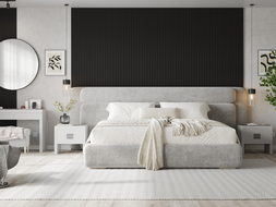 Mexen Lam-B Wall Slats 275 x 30 cm, 4 mm HDF Board, Technical Veneer, Sand Oak - S100-275307-3015-001