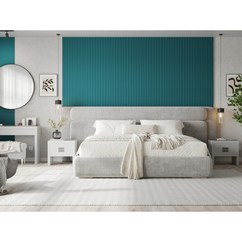 Mexen Strito 01 Strio 01 Wall Slats Grooved 280 x 14.5 cm (2 pieces), Dark Turquoise - S120-280-01-312
