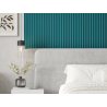 Mexen Strito 01 Strio 01 Wall Slats Grooved 280 x 14.5 cm (2 pieces), Dark Turquoise - S120-280-01-312