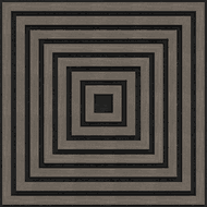 Mexen Linea 13 acoustic wall panel 60 x 60 cm (4 pcs), 9 mm felt, technical veneer, Gray Oak - S110-60607-13-043